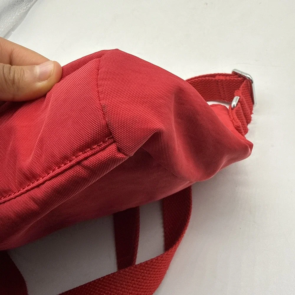 Kipling Angie Crossbody Bag Red Nylon Lightweight Purse